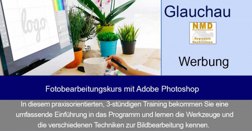 Werbung - Fotobearbeitungskurs mit Adobe Photoshop