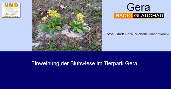 Tierpark Gera - Einweihung der Blühwiese im Tierpark Gera