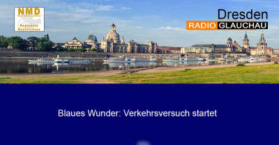Dresden - Blaues Wunder: Verkehrsversuch startet