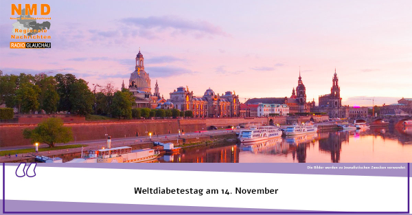 Dresden -   Weltdiabetestag am 14. November