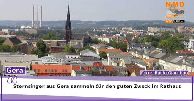 Gera - Sternsinger aus Gera sammeln für den guten Zweck im Rathaus