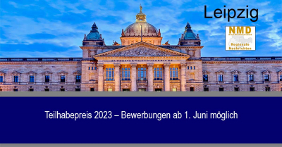 Leipzig - Teilhabepreis 2023 – Bewerbungen ab 1. Juni möglich