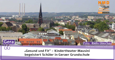 Gera - „Gesund und Fit“ – Kindertheater Mausini begeistert Schüler in Geraer Grundschule