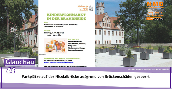 Glauchau - Kinderflohmarkt in der Brandheide