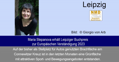 Leipzig - Maria Stepanova erhält Leipziger Buchpreis zur Europäischen Verständigung 2023