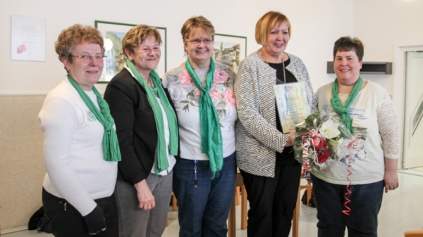 Glauchau -  Ines Springer wird Botschafterin der Frauenselbsthilfe nach Krebs