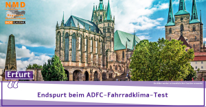 Erfurt - Endspurt beim ADFC-Fahrradklima-Test