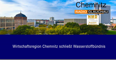 Chemnitz - Wirtschaftsregion Chemnitz schließt Wasserstoffbündnis