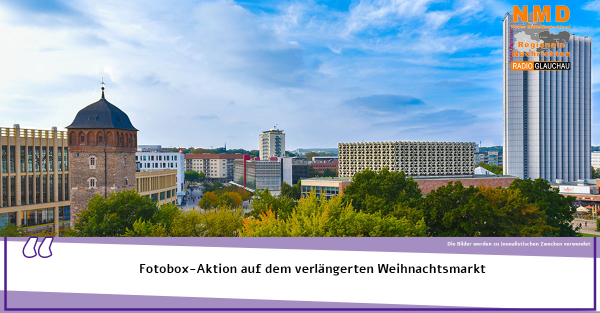 Chemnitz - Fotobox-Aktion auf dem verlängerten Weihnachtsmarkt