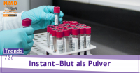 Instant-Blut als Pulver